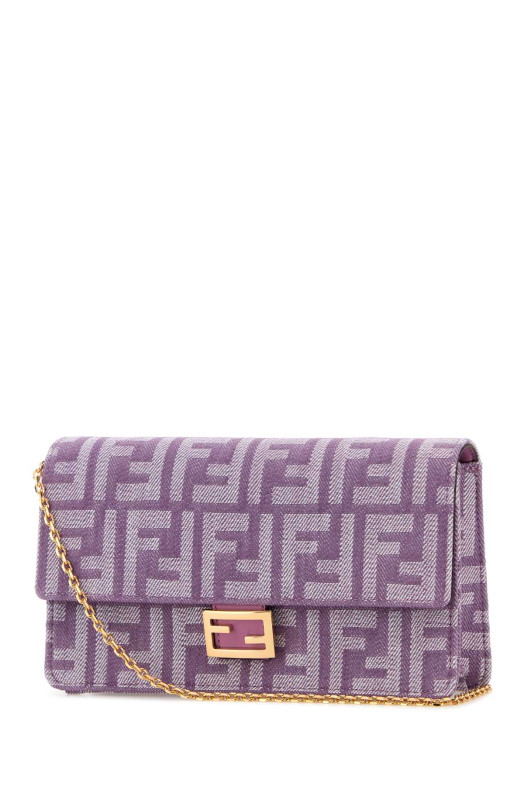 Вишитий джинсовий гаманець FENDI (8M0498AUT4)