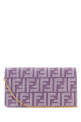 Вишитий джинсовий гаманець FENDI (8M0498AUT4)