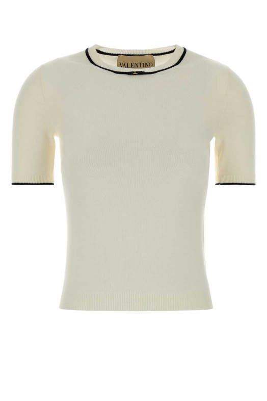 Ivory wool sweater VALENTINO GARAVANI (9B3KC74YAC1)