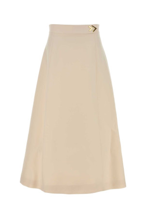 Ivory crepe couture skirt VALENTINO GARAVANI (9B3RAFD51CF)