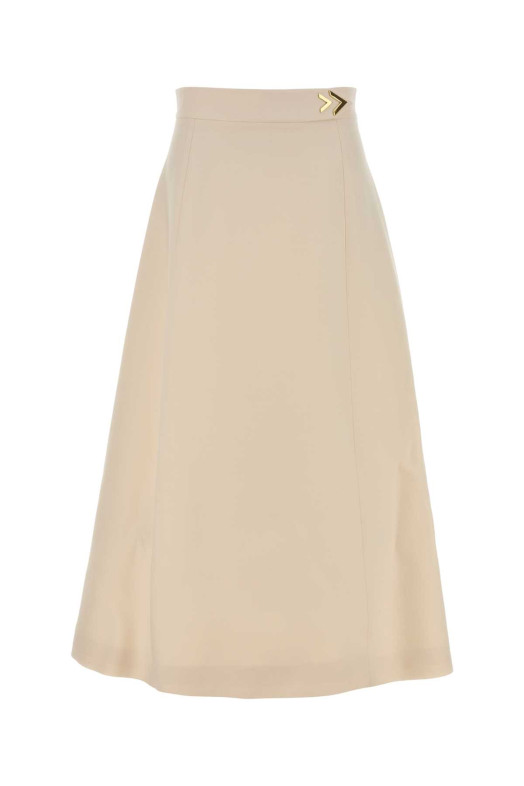 Ivory crepe couture skirt VALENTINO GARAVANI (9B3RAFD51CF)