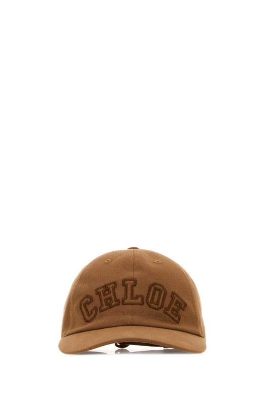 Camel twill baseball cap CHLOE (CH26AHC04CTN)