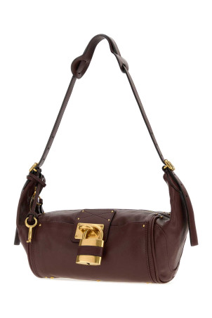 Burgundy leather Paddington shoulder bag CHLOE (CH26AS809P75)