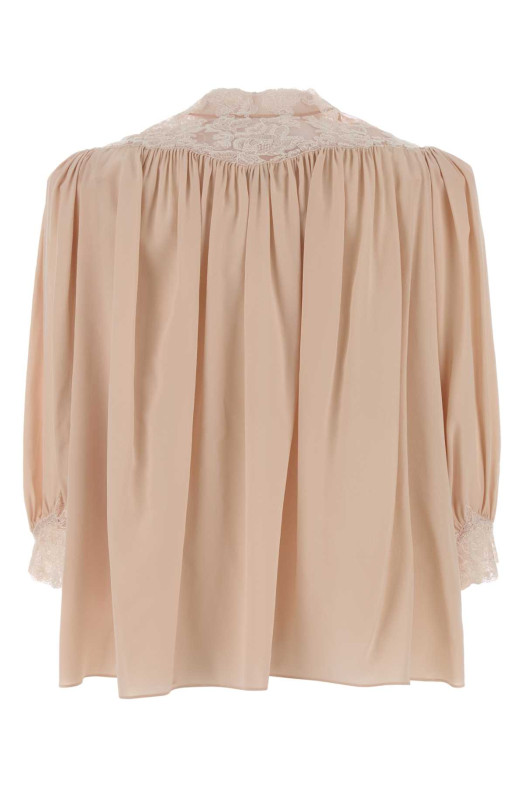 Pink silk blouse CHLOE (CH26SHT38005)
