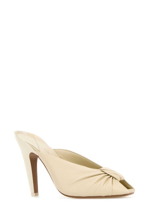 Ivory leather Suzie mules CHLOE (CH26U18BXA)