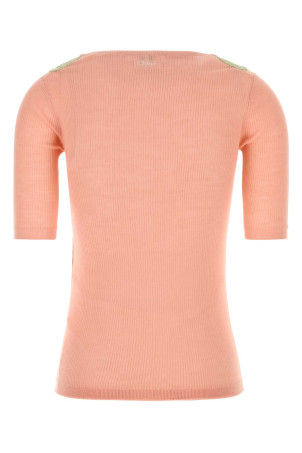 Pink wool t-shirt CHLOE (CH26UMP31665)