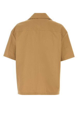 Camel gabardine shirt Powdery LOEWE (H526Y05WGE)