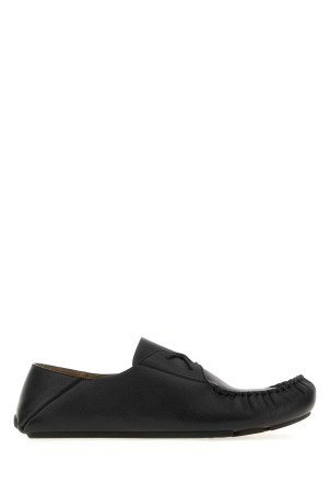 Black leather Rambla loafers Black LOEWE (M816290X64)