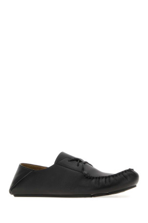 Black leather Rambla loafers Black LOEWE (M816290X64)