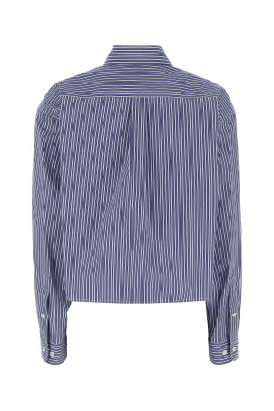 Embroidered poplin shirt MIU MIU (MK2047SOOO195D)