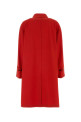 Red gabardine overcoat PRADA (P603TGSOOO184A)