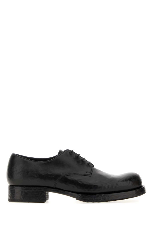 Black leather lace-up shoes Black PRADA (2EF057FX0013ZQE)