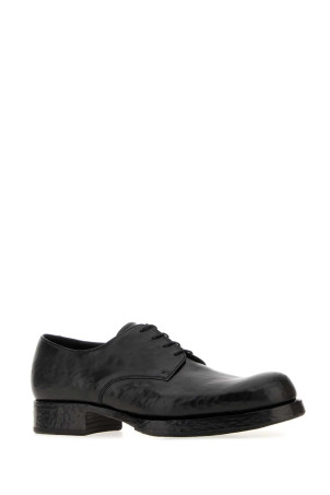 Black leather lace-up shoes Black PRADA (2EF057FX0013ZQE)