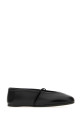 Black leather ballerinas Black MIU MIU (5F334EF005070)