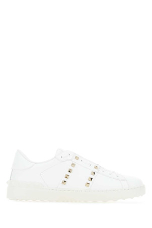 White leather Rockstud Untitled sneakers VALENTINO GARAVANI (5Y2S0931BHS)