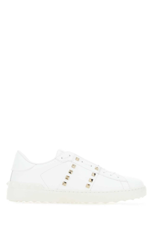 White leather Rockstud Untitled sneakers VALENTINO GARAVANI (5Y2S0931BHS)