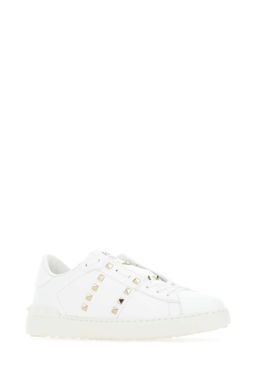 White leather Rockstud Untitled sneakers VALENTINO GARAVANI (5Y2S0931BHS)