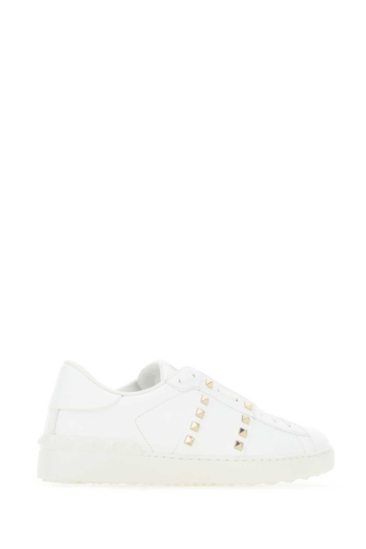 White leather Rockstud Untitled sneakers VALENTINO GARAVANI (5Y2S0931BHS)