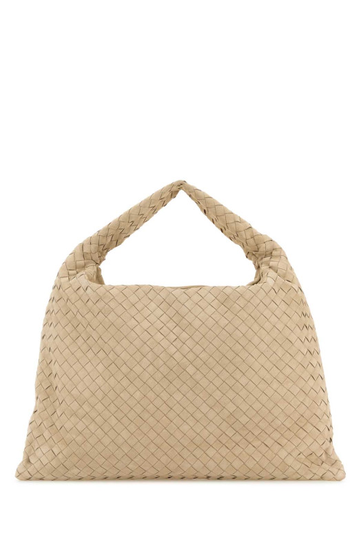 Sand suede Hop shoulder bag BOTTEGA VENETA (763970V1QE3)