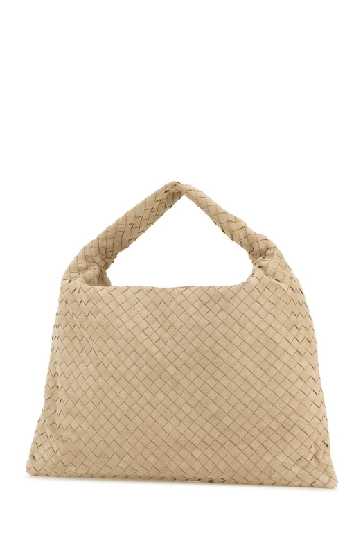 Sand suede Hop shoulder bag BOTTEGA VENETA (763970V1QE3)
