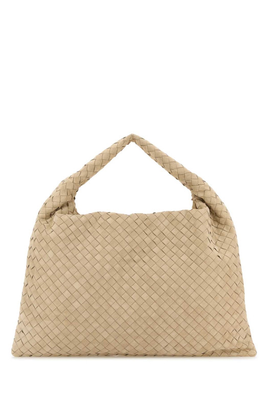 Sand suede Hop shoulder bag BOTTEGA VENETA (763970V1QE3)
