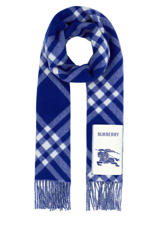 Embroidered cashmere scarf BURBERRY (8099710)