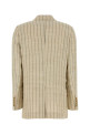 Embroidered linen blend blazer BLAZE (BZEBD19SSRE)