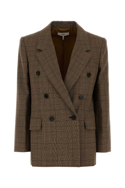 Embroidered wool blazer CHLOE (CH26AVE78164)