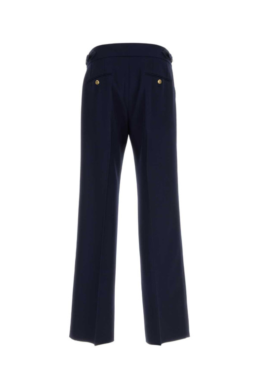 Navy blue wool pant DOLCE & GABBANA (GP110TGK424)