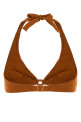 Caramel stretch nylon Navire bikini top ERES (032507)