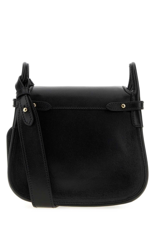 Black leather crossbody bag Black PRADA (1BD412VOOU2ZRN)