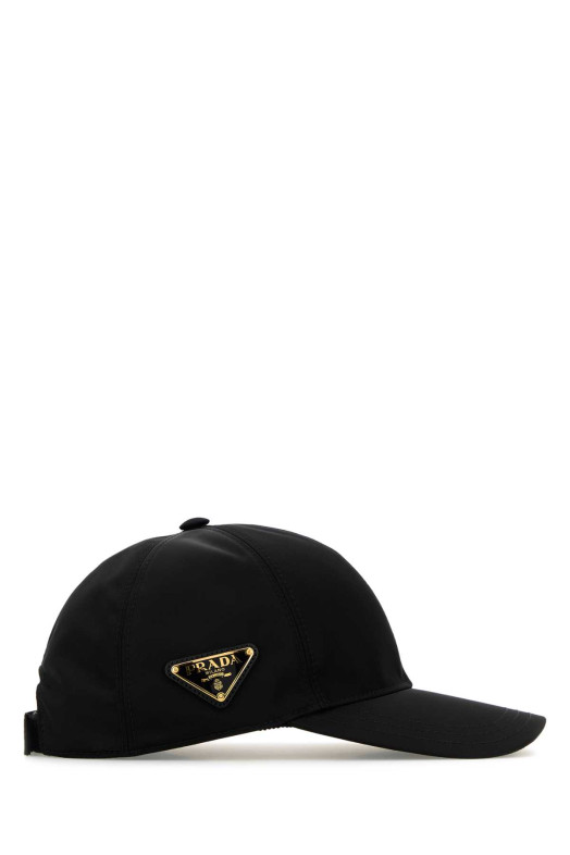 Black Re-Nylon baseball cap PRADA (1HC2742DMI)