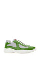 Two-tone leather and fabric Prada America s Cup sneakers PRADA (4E3400FG000ASZ)