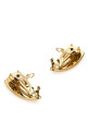 Gold metal hair clip Black MIU MIU (5IF1732F6T)