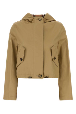 Beige gabardine jacket BURBERRY (8127376)