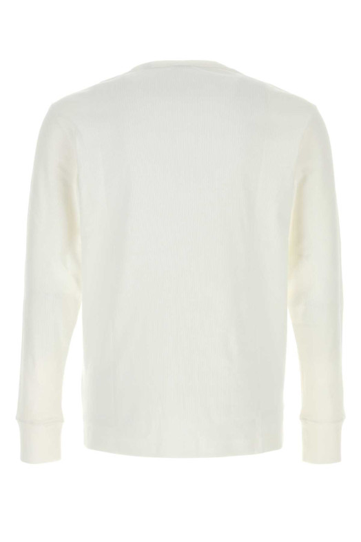 White cotton stretch t-shirt BURBERRY (8128299)