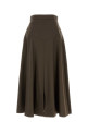 Brown wool skirt BURBERRY (8128844)