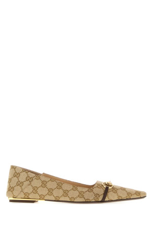 GG fabric Vittoria ballerinas GUCCI (865402FAFZD)