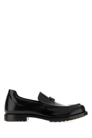 Black leather Comfy loafers BALENCIAGA (876324WBEC1)