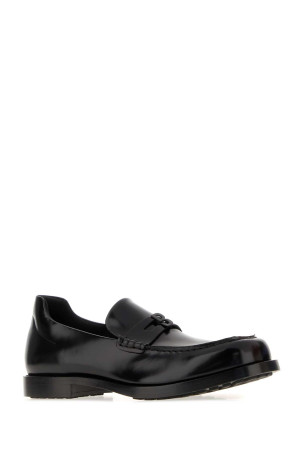 Black leather Comfy loafers BALENCIAGA (876324WBEC1)