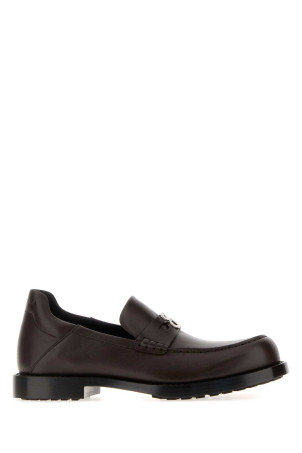 Dark brown leather Comfy loafers BALENCIAGA (876328WCEL1)
