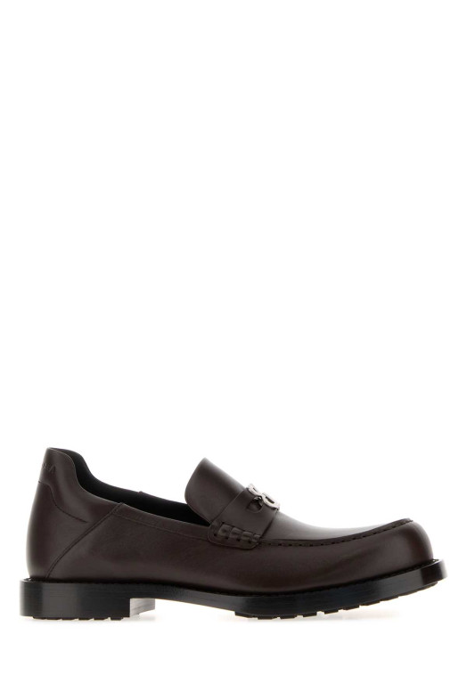 Dark brown leather Comfy loafers BALENCIAGA (876328WCEL1)