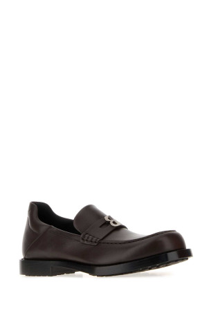 Dark brown leather Comfy loafers BALENCIAGA (876328WCEL1)