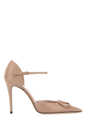 Antiqued pink leather VLogo Signature pumps VALENTINO GARAVANI (9W2S0NN6MNV)