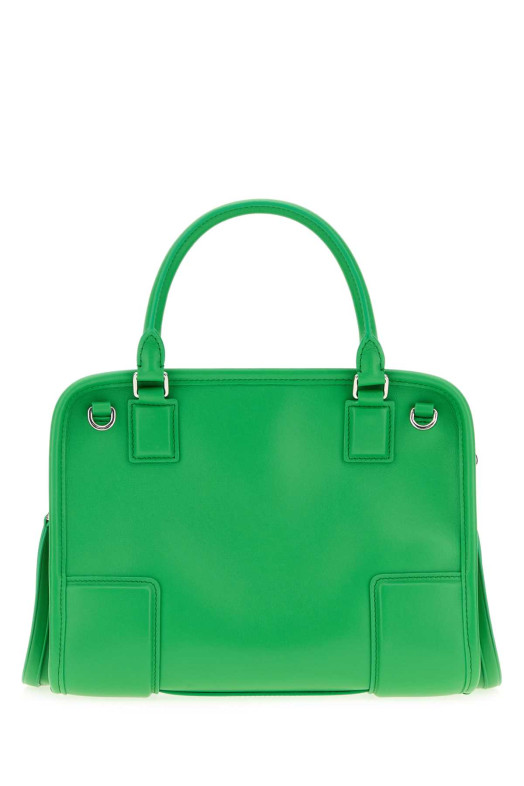 Grass green leather small Amazona handbag LOEWE (A039AS0X01)
