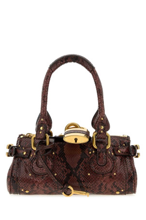 Printed leather Paddington handbag CHLOE (CH26AS805S76)