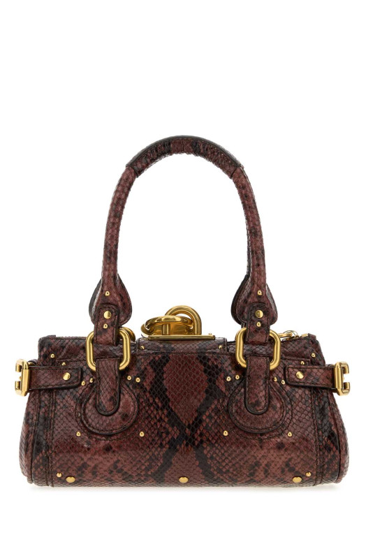 Printed leather Paddington handbag CHLOE (CH26AS805S76)