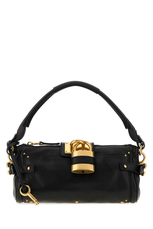 Black leather Paddington shoulder bag CHLOE (CH26AS822P75)