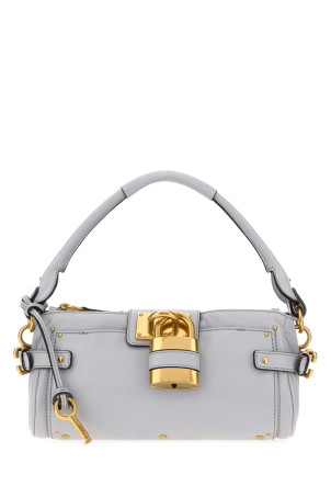 Powder blue leather Paddington shoulder bag CHLOE (CH26AS822P75)