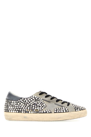 Embellished leather Super-Star sneakers GOLDEN GOOSE DELUXE BRAND (GWF00101F006008)